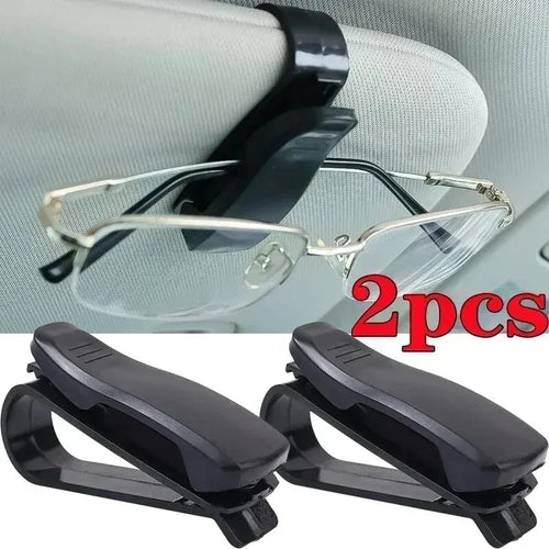 Universeller Clip für Sonnenbrille und Karten – 2 Stück
