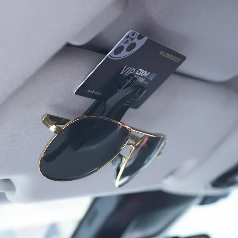 Universeller Clip für Sonnenbrille und Karten – 2 Stück