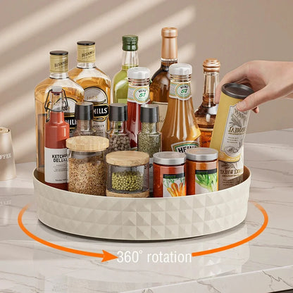 360° drehbares Regal für Gewürze und Utensilien