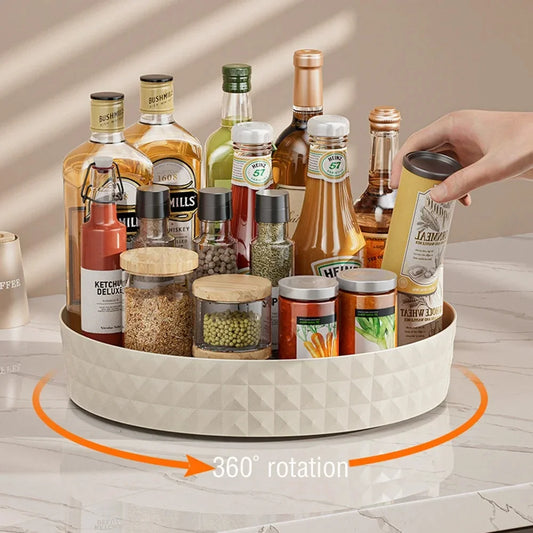360° drehbares Regal für Gewürze und Utensilien